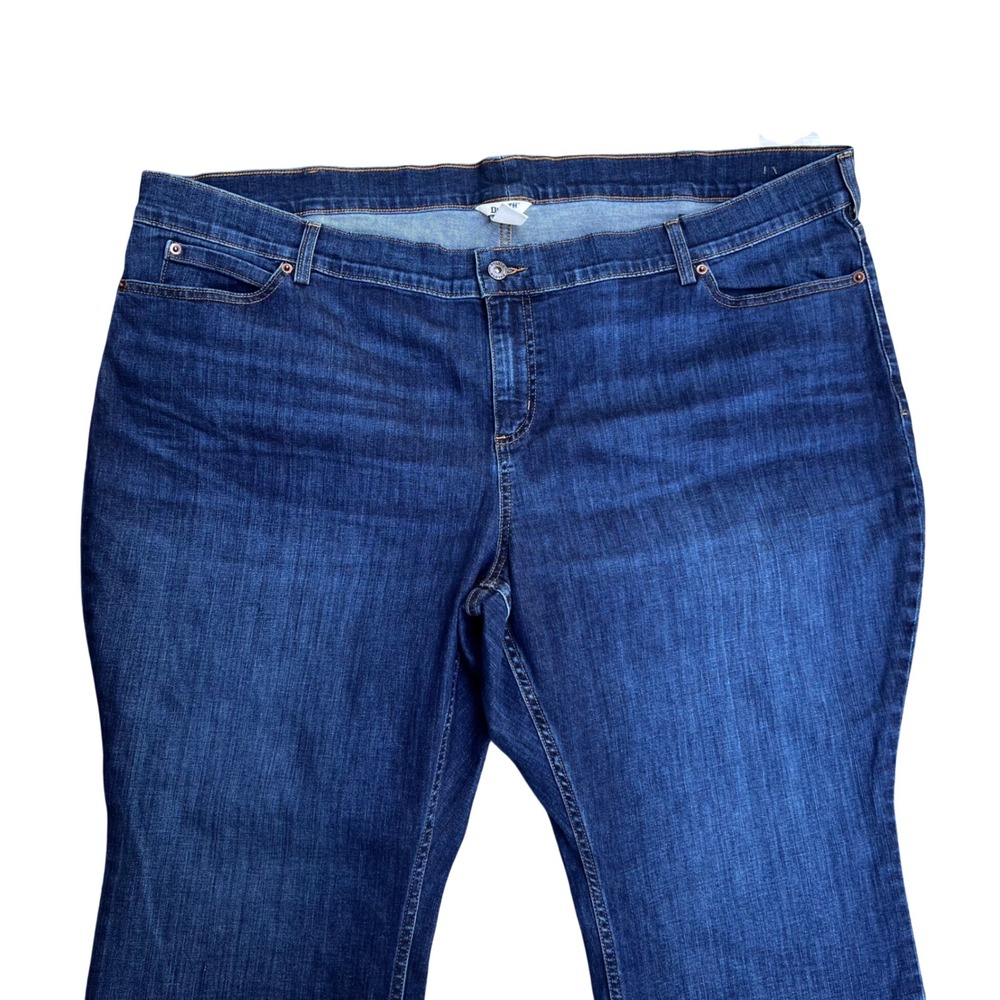 Duluth Trading Co Jeans Womens Plus 26W x 29 Blue DuluthFlex Daily Denim Bootcut
